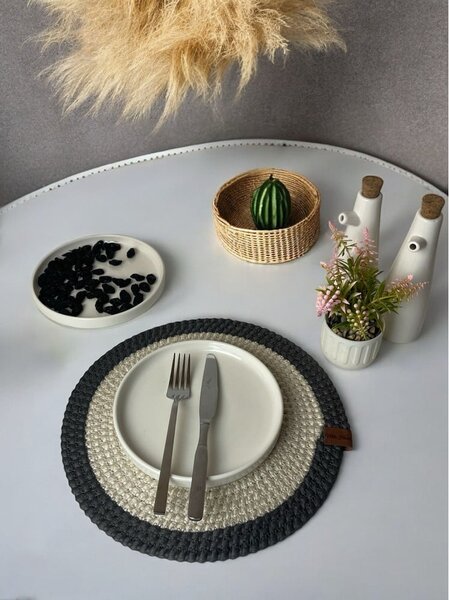 Prostírání z juty ø 33 cm Wicker – Mila Home Luxury