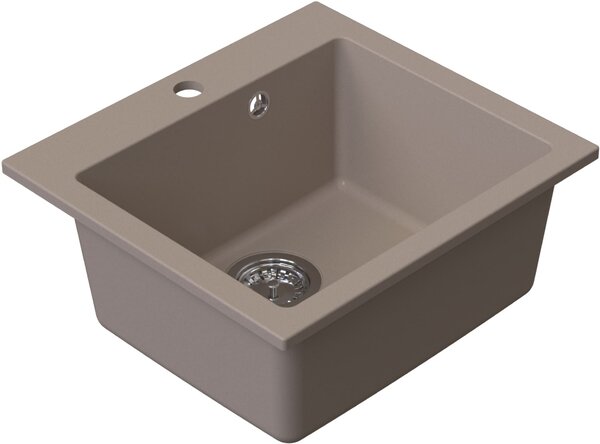 Ruvetti Frigo dřez s baterií a příslušenstvím béžová/ocel LP_3200-FR4945BE_W
