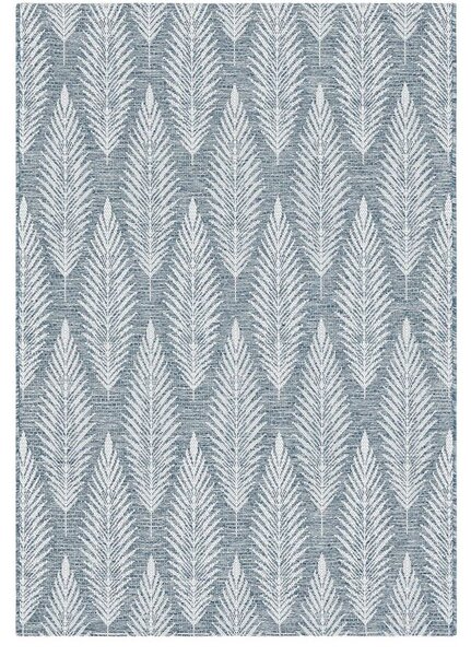 Breno Kusový koberec TERAZZA 21237 ivory Silver-Blue, 80x150 cm, Vícebarevné