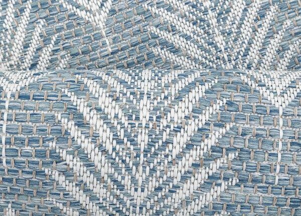 Breno Kusový koberec TERAZZA 21237 ivory Silver-Blue, 80x150 cm, Vícebarevné