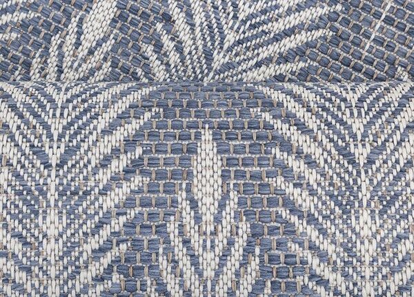 Breno Kusový koberec TERAZZA 21237 ivory Silver-Jeans Blue, 60x110 cm, Vícebarevné