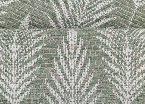 Breno Kusový koberec TERAZZA 21237 ivory Silver-Sage Green, 60x110 cm, Vícebarevné/Zelená