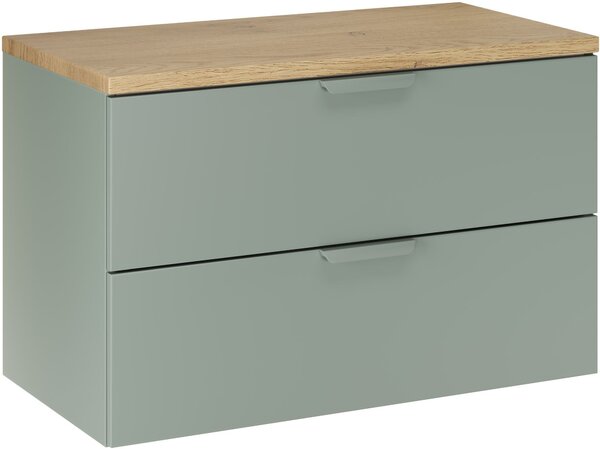 Sada skříňka Comad Aster Green ASTER GREEN 82-80-46-2S, deska na skříňku Comad Nordic Cremona CREMONA 89-80-46 M