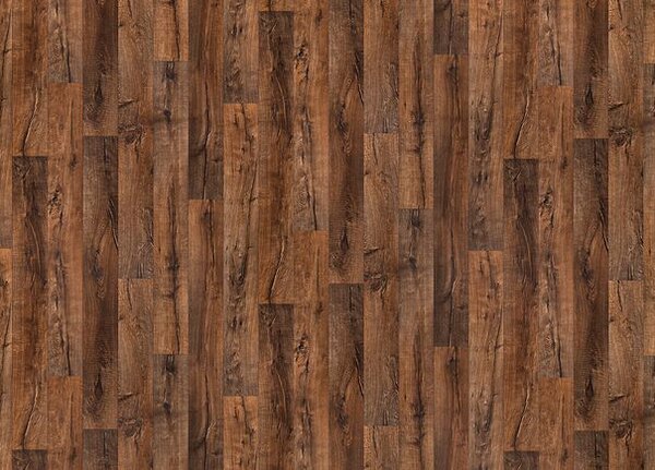 Breno PVC BONUS Hunter Oak 048 – tmavě hnědé dřevo, šíře 400 cm