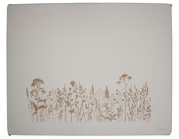 Béžová podložka do hracích ohrádek Quax Botanic 72 x 93 cm