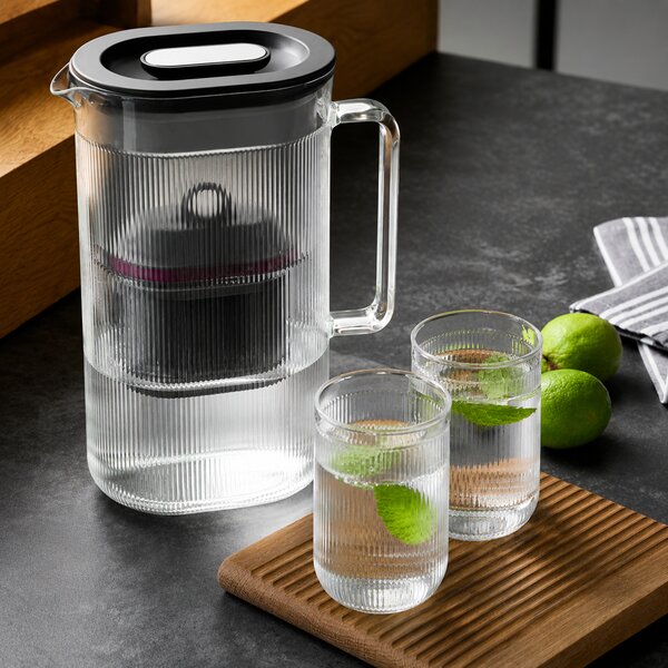 Gefu Puralis skleněná filtrační konvice na vodu 2,5 l
