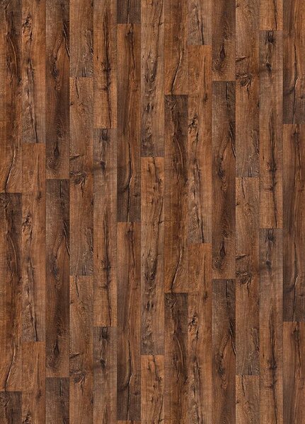 Breno PVC BONUS Hunter Oak 048 – tmavě hnědé dřevo, šíře 400 cm