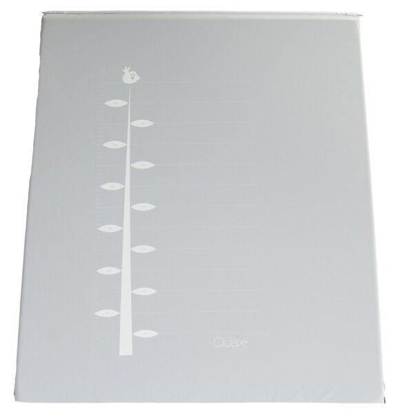Šedá podložka do hracích ohrádek Quax Ruler 72 x 93 cm