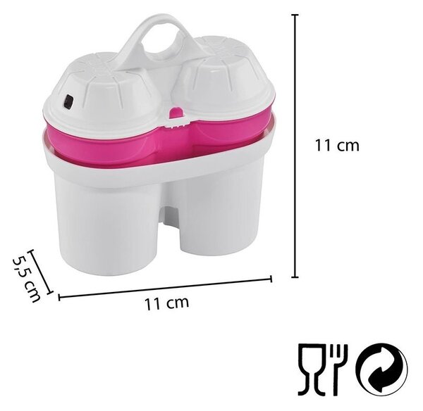 Gefu Puralis skleněná filtrační konvice na vodu 2,5 l
