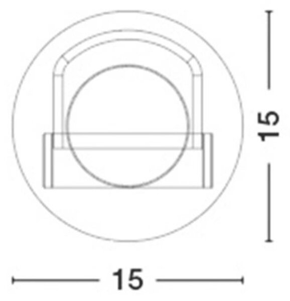 Nova Luce Nástěnné LED svítidlo Polso ve stylovém designu NV 6161202
