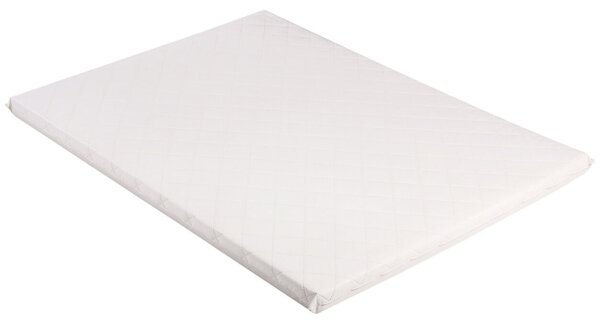 Bílá prošívaná podložka do hracích ohrádek Quax Quilted 72 x 93 cm