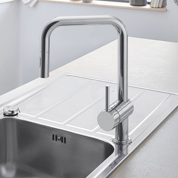 Grohe Minta kuchyňská baterie stojící StarLight Chrome 32322002