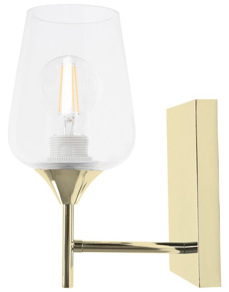 Toolight Moderní nástěnná lampa APP1232-1W Zlatá