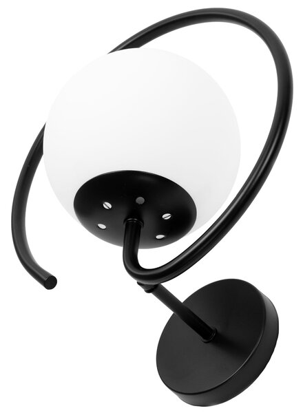 Toolight Nástěnná lampa Circle APP1152-1W Black