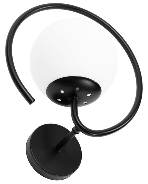 Toolight Nástěnná lampa Circle APP1152-1W Black