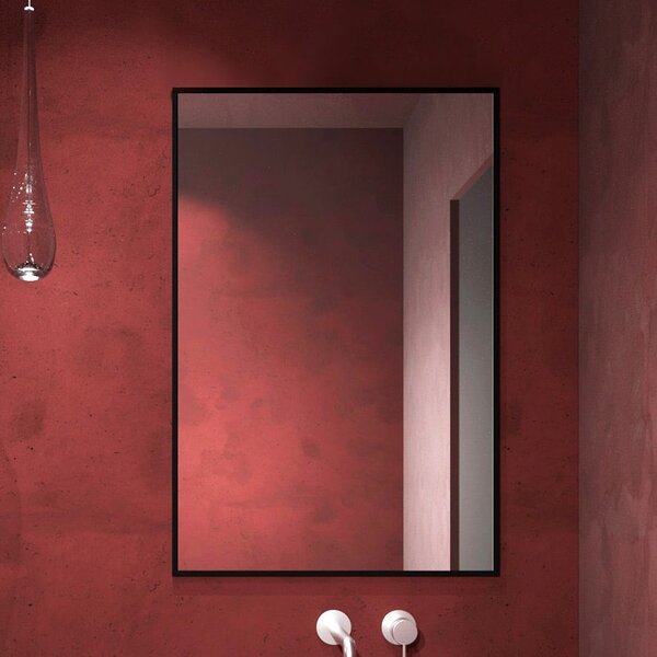 Baltica Design Tiny Border Straight zrcadlo 60x90 cm obdélníkový černá 5904107904849