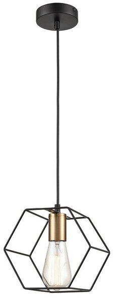 Toolight Závěsné svítidlo s APP1131-1CP Black/gold