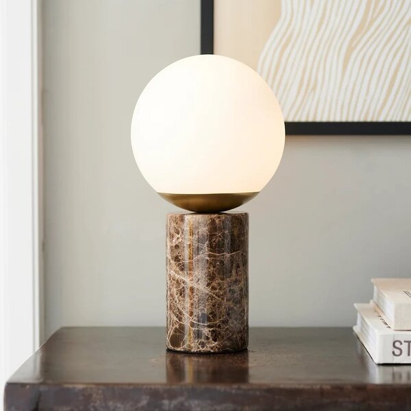 Nordlux Lilly stolní lampa 1x25 W hnědá 2213575018