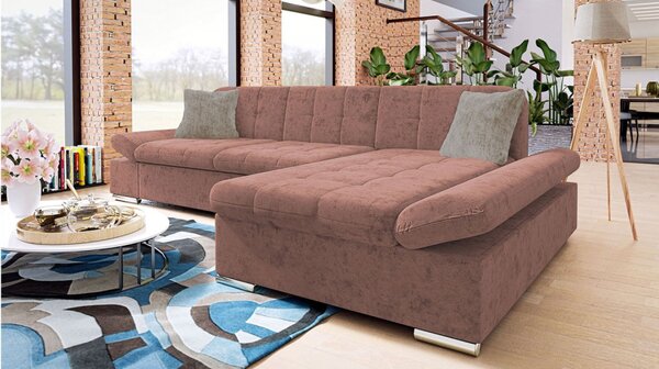Rohová sedací souprava Magnir Premium, Potah: Maya 07 + Maya 07 + Maya 02, Strana: pravá 5903211466595