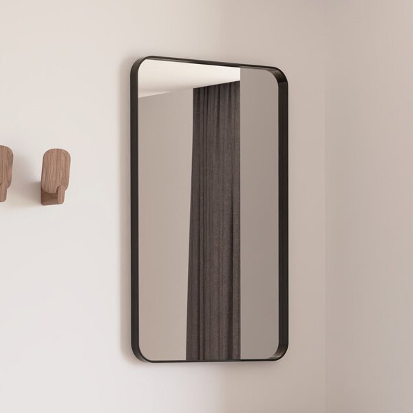 Dubiel Vitrum Rio zrcadlo 60x100 cm obdélníkový černá 5905241011554
