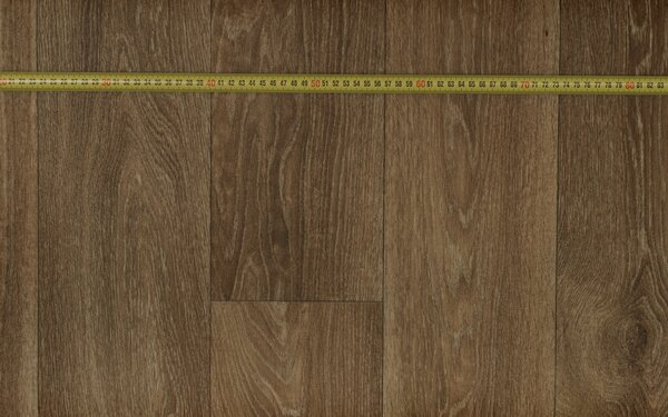 Beaulieu International Group, PVC podlaha - lino Master X 2954, na míru, šíře 4m, hnědá, bez podkladu, chodba / předsíň