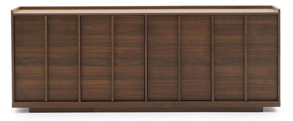 Hnědá komoda v dekoru ořechu 200x80x45 cm Onix – Kave Home