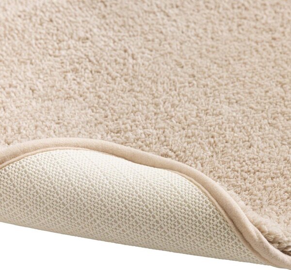 Světle hnědá koupelnová předložka 50x80 cm Mael – douceur d'intérieur