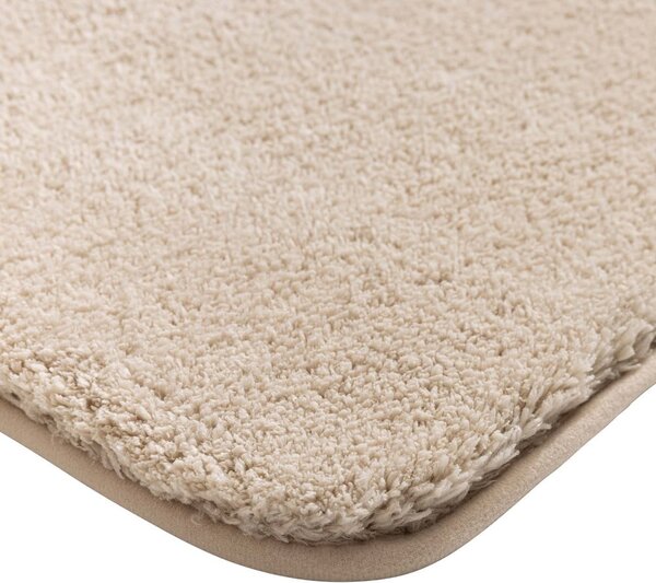 Světle hnědá koupelnová předložka 50x80 cm Mael – douceur d'intérieur