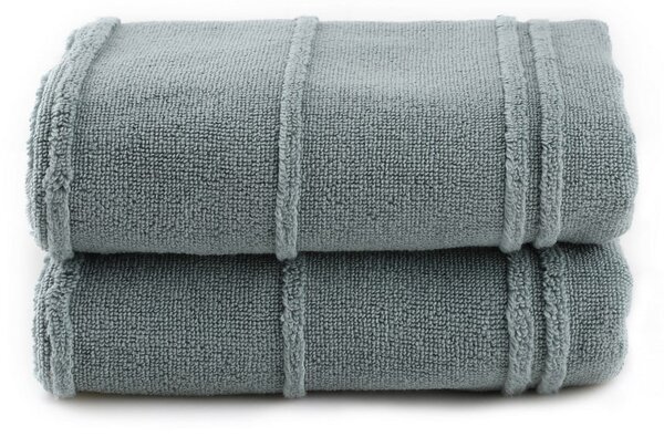 Zelené froté ručníky v sadě 2 ks 50x90 cm Arden – Foutastic