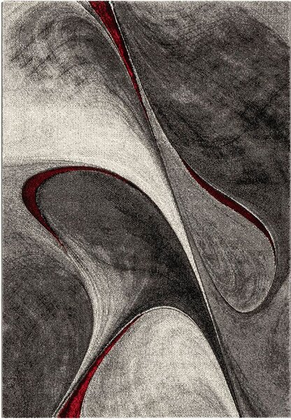 Breno Kusový koberec BRILLIANCE 662/910, 80x150 cm, Šedá/Vícebarevné