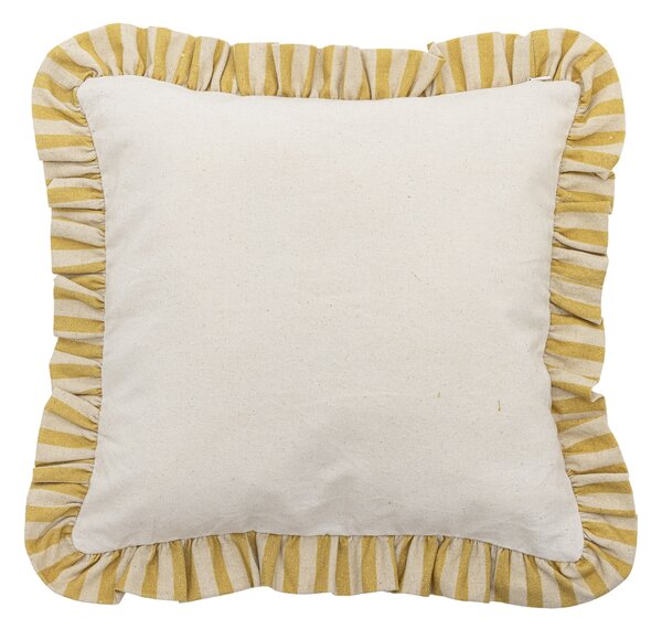 Dekorativní polštář s výšivkou Camila Yellow 35 × 35 cm