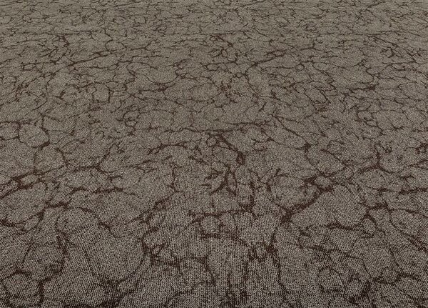Breno Metrážový koberec MARBLE 90, šíře 400 cm, Hnědá/Vícebarevné