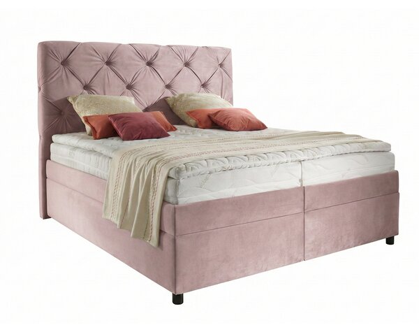 Postel boxspring s úložným prostorem ROYAL GRAND plocha spaní 160x200
