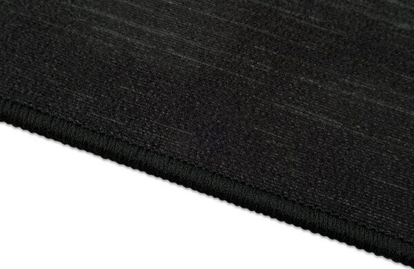 Breno Kusový koberec LUNA 102/black – Cooking with Love, 60x180 cm, Černá/Vícebarevné