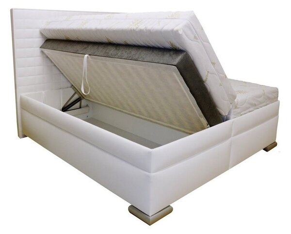 Postel boxspring s úložným prostorem SOLO plocha spaní 160x200