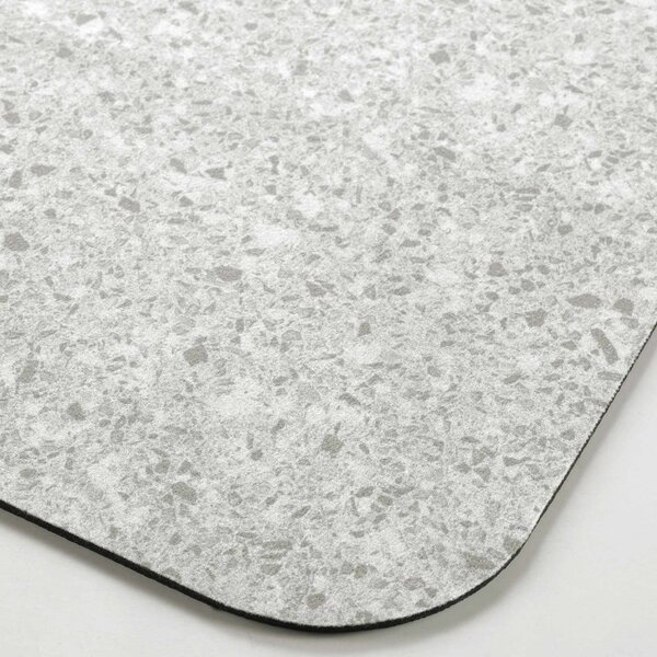 Šedá koupelnová předložka 50x80 cm Granite – douceur d'intérieur