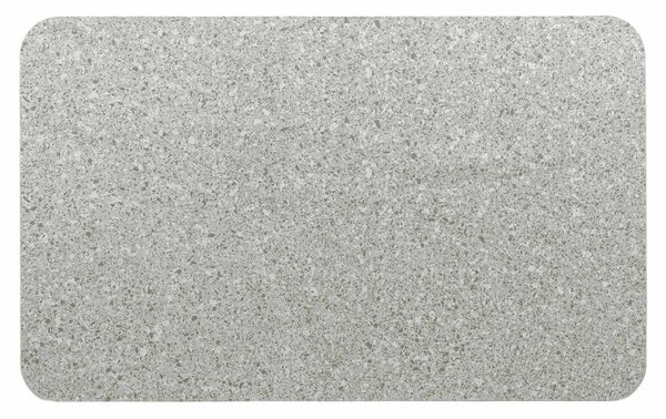 Šedá koupelnová předložka 50x80 cm Granite – douceur d'intérieur