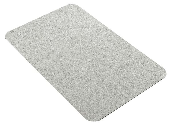 Šedá koupelnová předložka 50x80 cm Granite – douceur d'intérieur