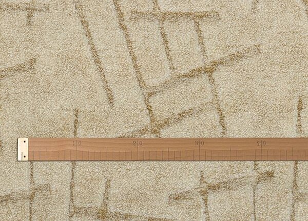 Breno Metrážový koberec NICOSIA 33 (Ecoluxe), šíře 400 cm, Béžová