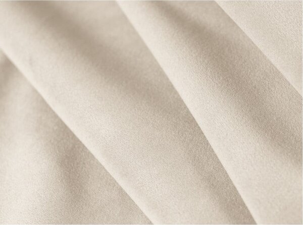 Béžová čalouněná dvoulůžková postel s úložným prostorem s roštem 160x200 cm Kelp – Micadoni Home
