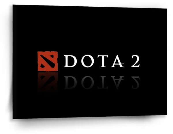 Sablio Obraz DOTA 2 Černá - 90x60 cm