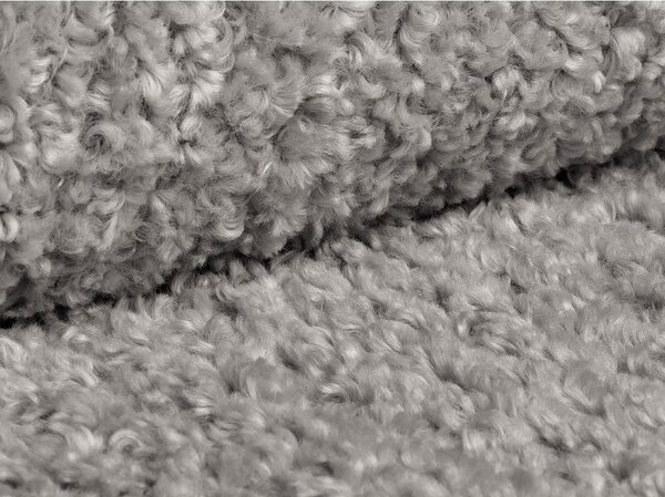 Světle šedá modulární pohovka z textilie bouclé 188 cm Bellis – Micadoni Home