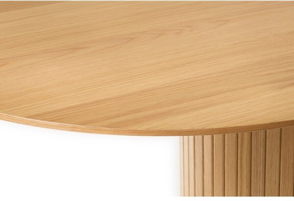 Jídelní stůl s deskou v dubovém dekoru 95x180 cm Nola – Unique Furniture