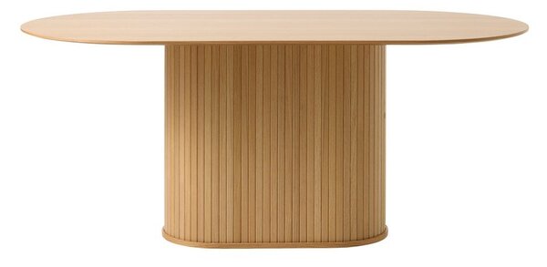 Jídelní stůl s deskou v dubovém dekoru 95x180 cm Nola – Unique Furniture