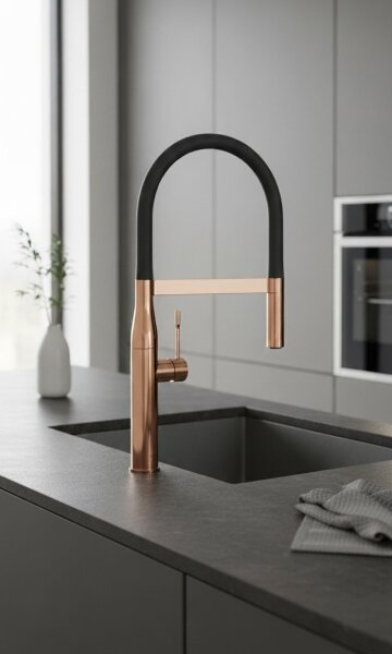 GROHE 30294DA0 - Dřezová baterie ESSENCE bronzová