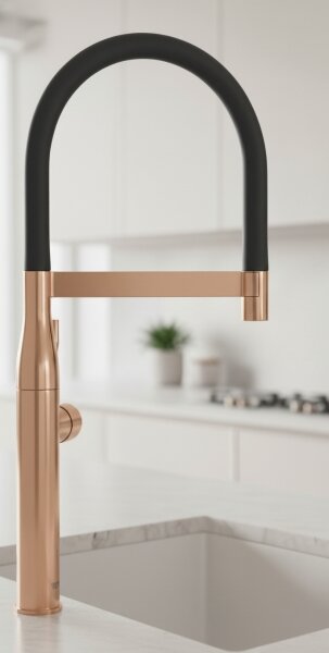 GROHE 30294DA0 - Dřezová baterie ESSENCE bronzová