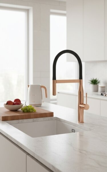 GROHE 30294DA0 - Dřezová baterie ESSENCE bronzová