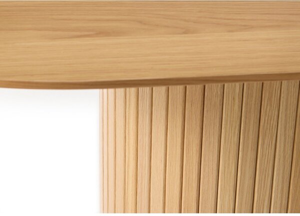 Jídelní stůl s deskou v dubovém dekoru 95x180 cm Nola – Unique Furniture