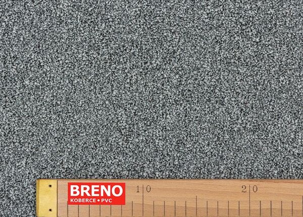 Breno Metrážový koberec YORK SUPREME 95, šíře 400 cm, Šedá