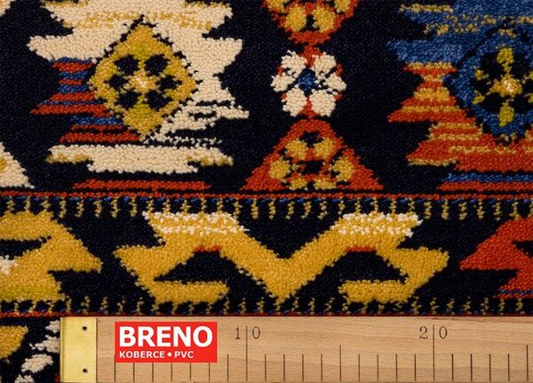 Breno Kusový koberec STANDARD KAMAL Navy Blue, 60x120 cm, Vícebarevné